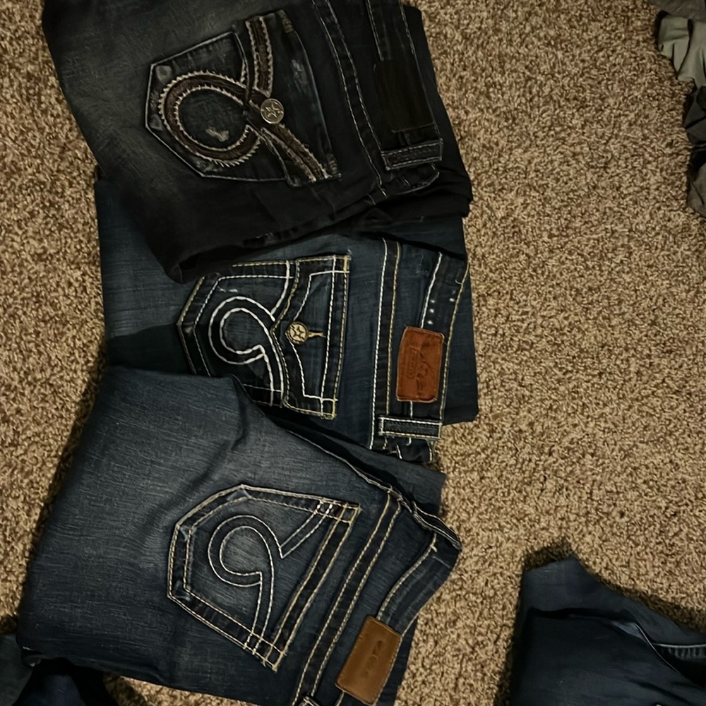 Long boot cut Big Star Live jeans.
